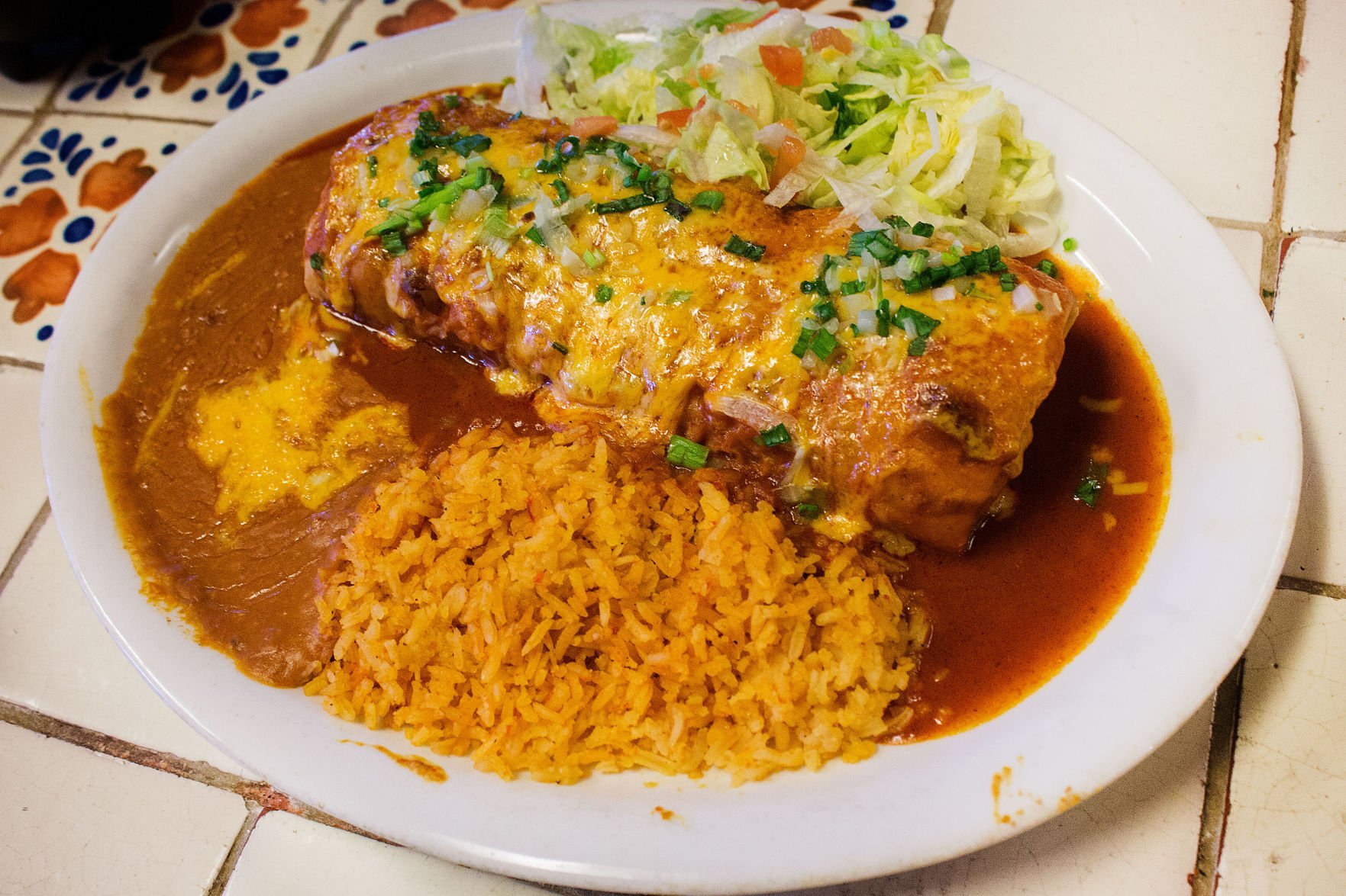 Chimichanga at Rosa's